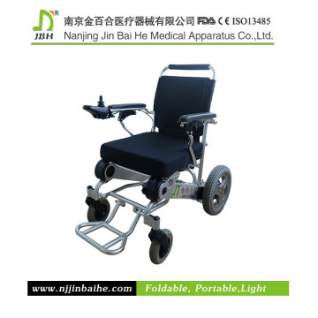 Low Volume Weight Steel Electric Power Wheelchair with Lithium Battery